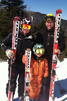 Rick Parker Travis GS skis